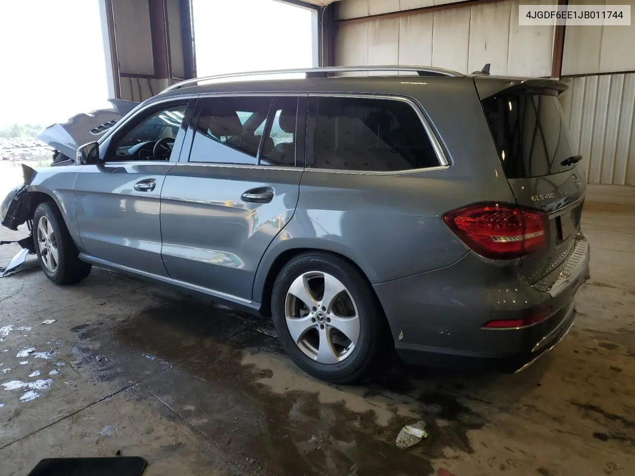 2018 Mercedes-Benz Gls 450 4Matic VIN: 4JGDF6EE1JB011744 Lot: 60626645
