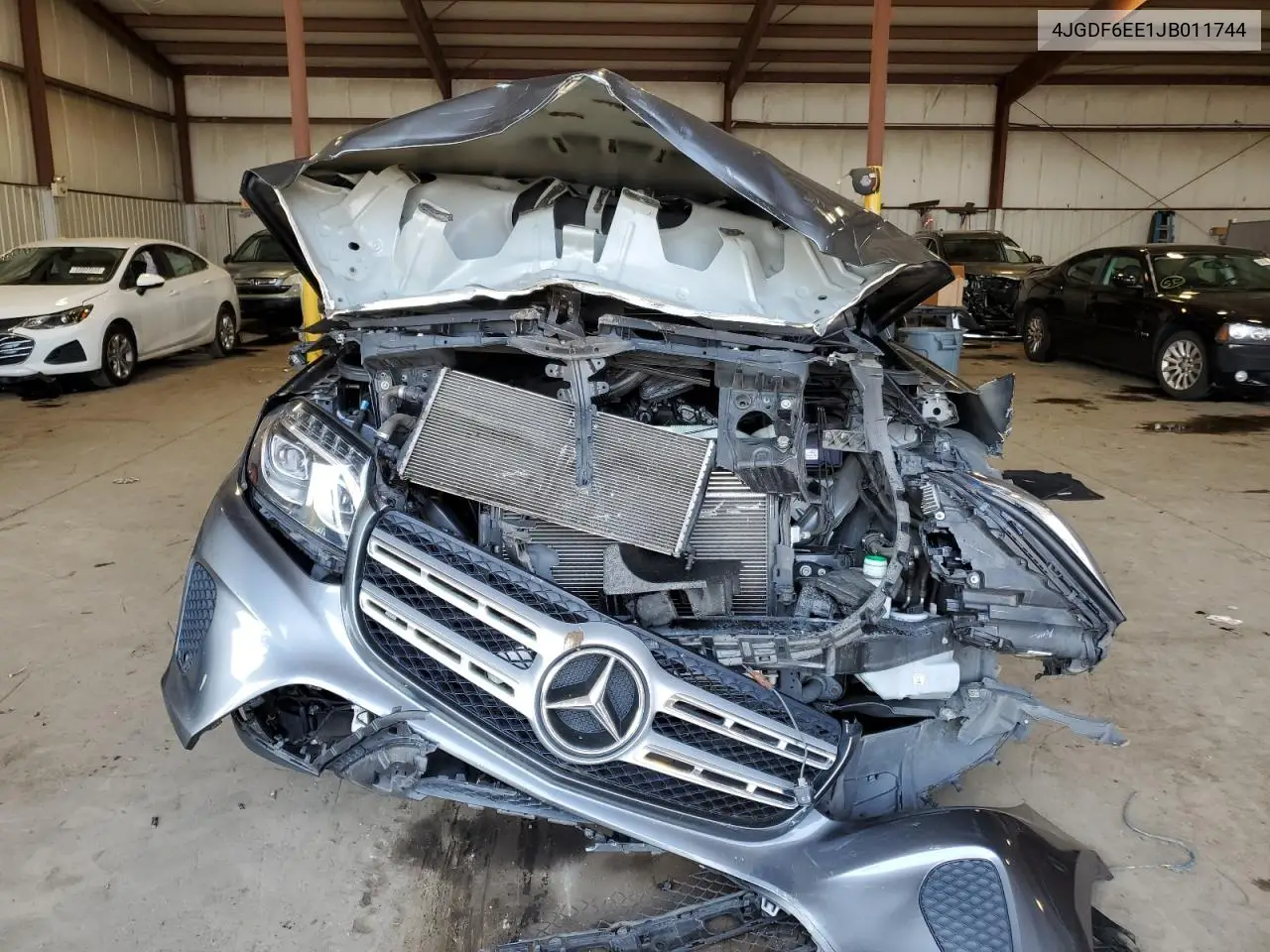 2018 Mercedes-Benz Gls 450 4Matic VIN: 4JGDF6EE1JB011744 Lot: 60626645