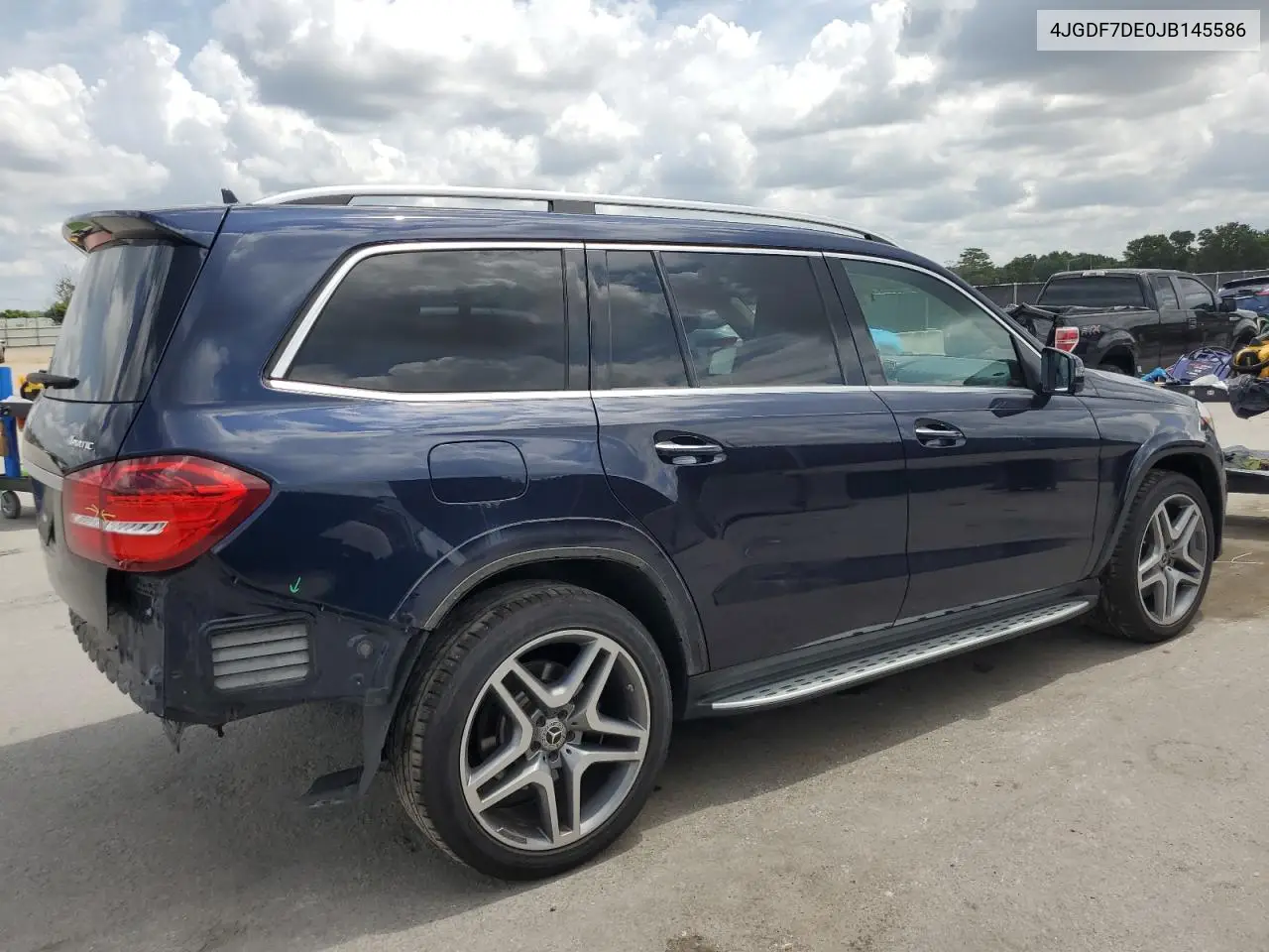 2018 Mercedes-Benz Gls 550 4Matic VIN: 4JGDF7DE0JB145586 Lot: 61524695