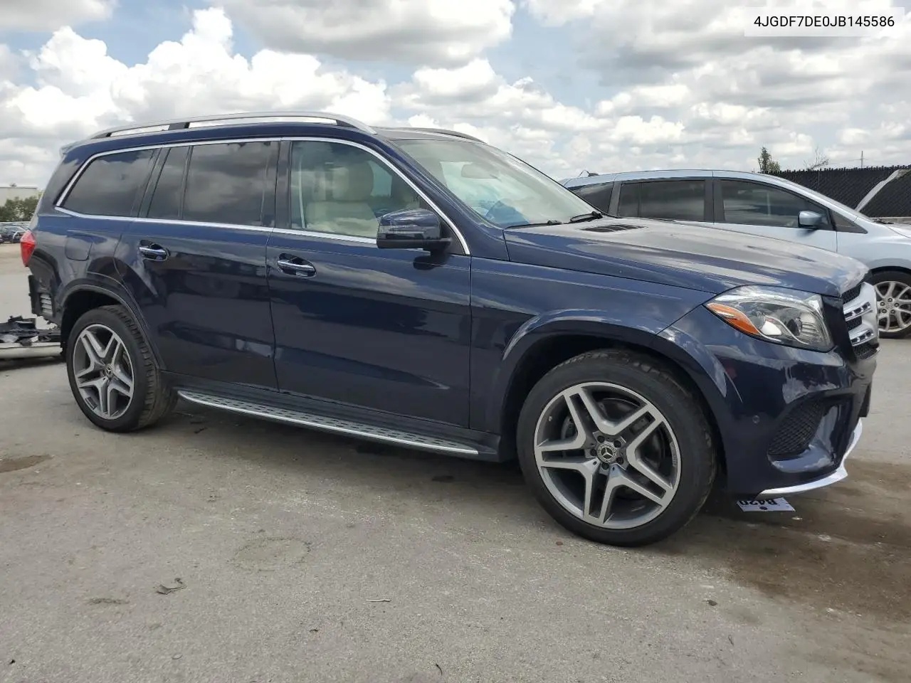 2018 Mercedes-Benz Gls 550 4Matic VIN: 4JGDF7DE0JB145586 Lot: 61524695