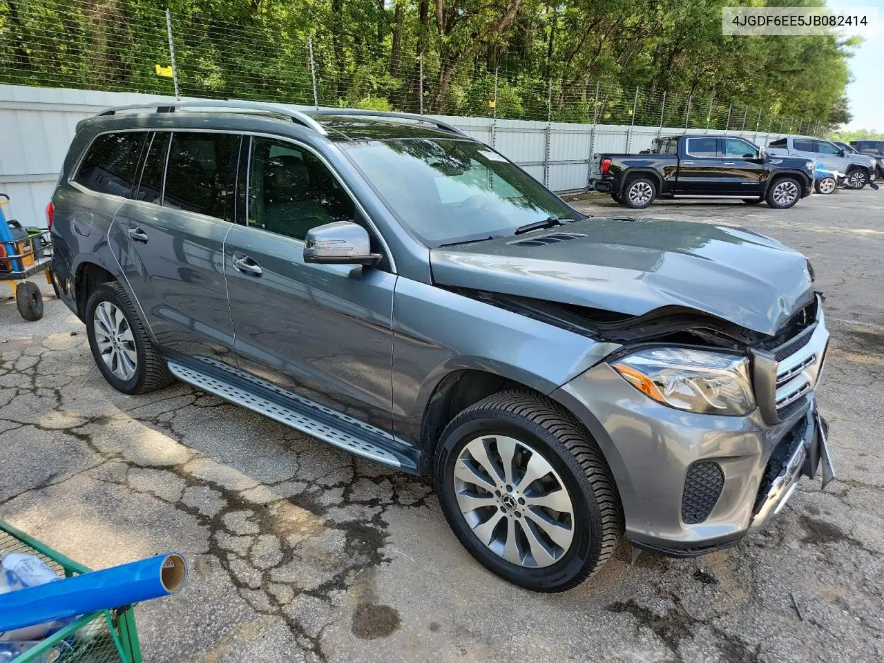 2018 Mercedes-Benz Gls 450 4Matic VIN: 4JGDF6EE5JB082414 Lot: 61671045