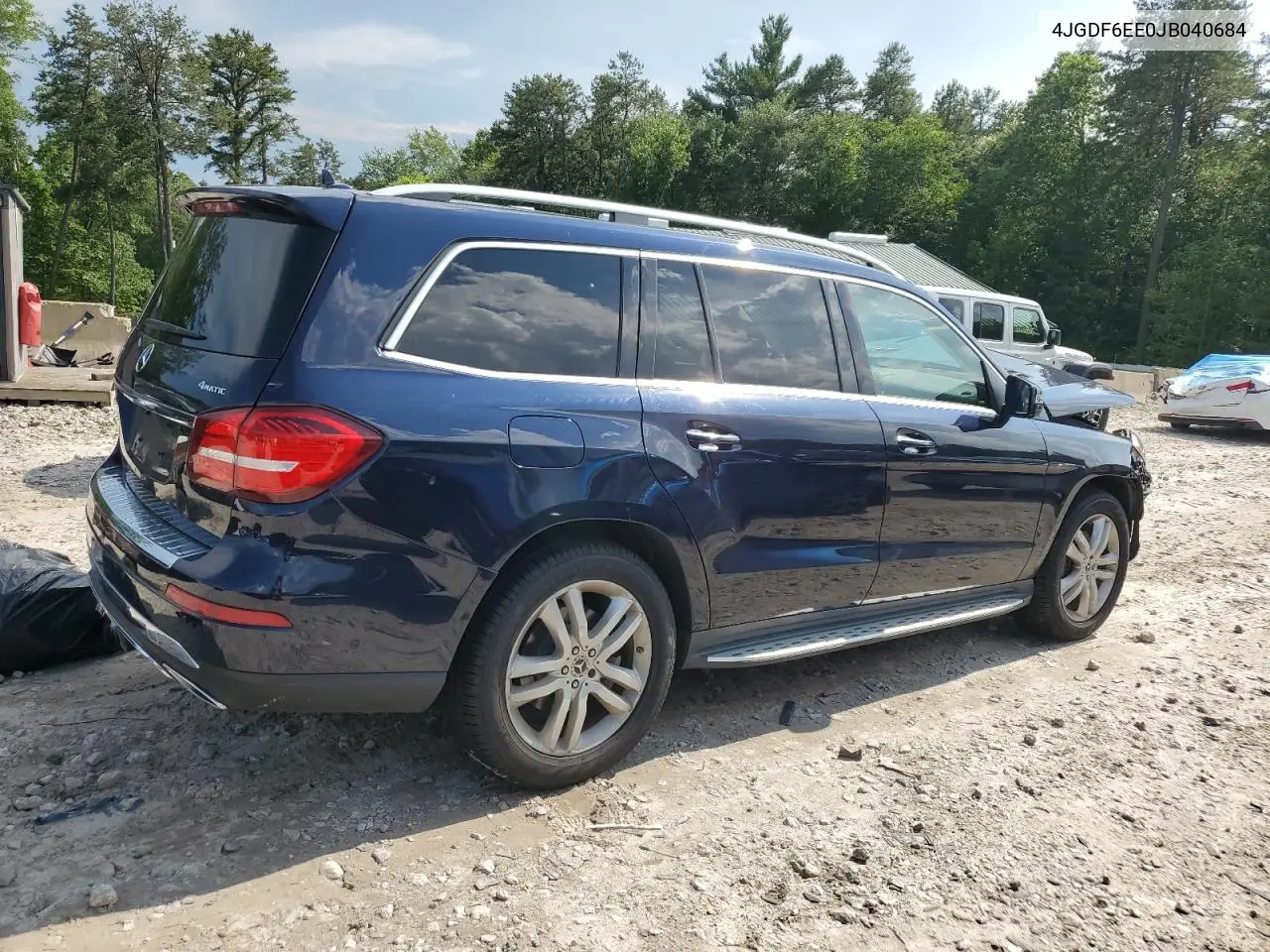2018 Mercedes-Benz Gls 450 4Matic VIN: 4JGDF6EE0JB040684 Lot: 61800415