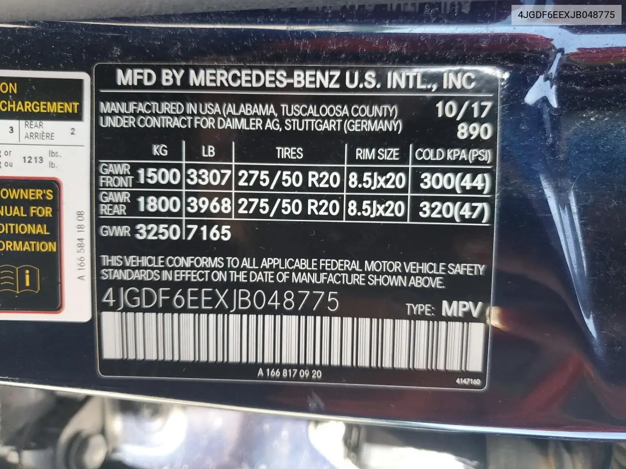 2018 Mercedes-Benz Gls 450 4Matic VIN: 4JGDF6EEXJB048775 Lot: 62065095