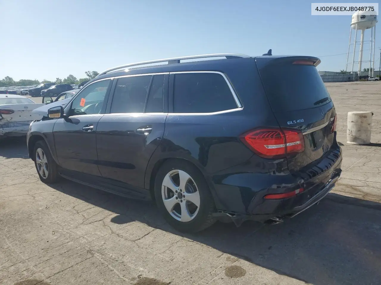 2018 Mercedes-Benz Gls 450 4Matic VIN: 4JGDF6EEXJB048775 Lot: 62065095