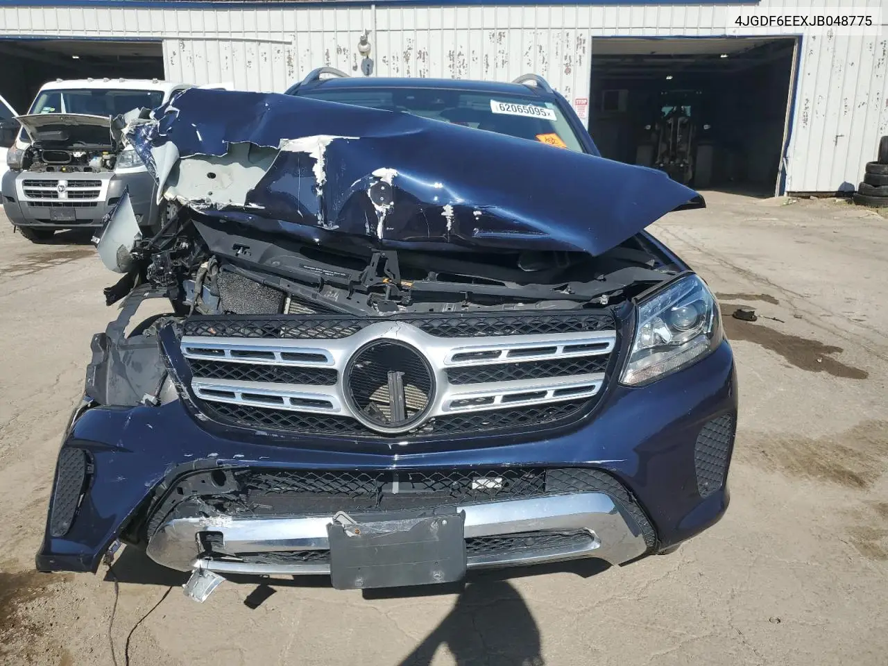 2018 Mercedes-Benz Gls 450 4Matic VIN: 4JGDF6EEXJB048775 Lot: 62065095