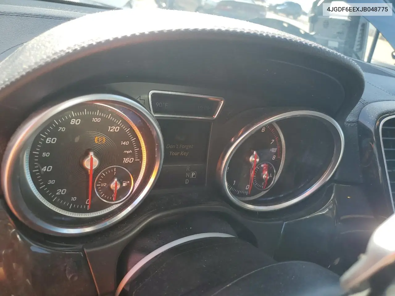 2018 Mercedes-Benz Gls 450 4Matic VIN: 4JGDF6EEXJB048775 Lot: 62065095