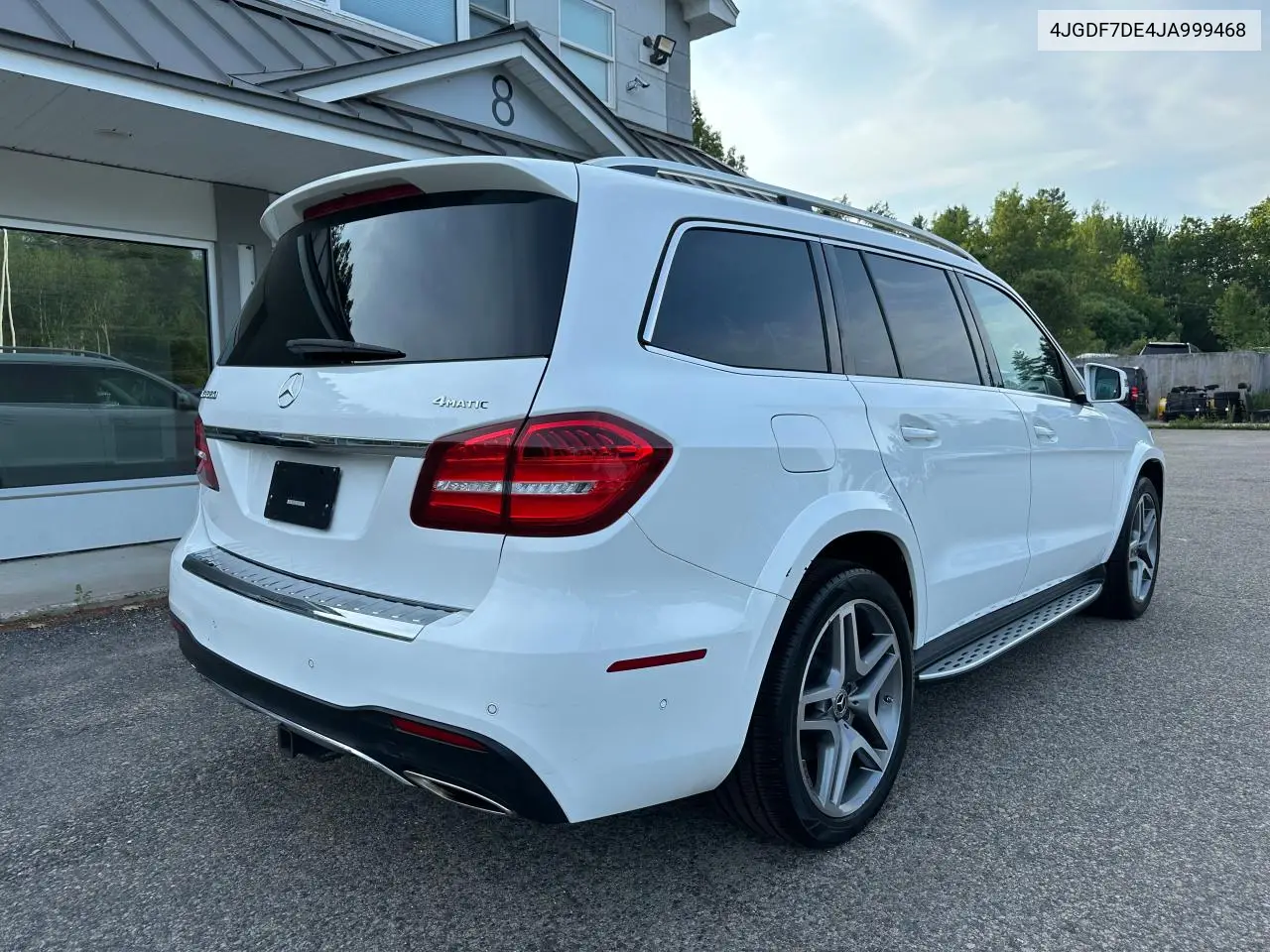 2018 Mercedes-Benz Gls 550 4Matic VIN: 4JGDF7DE4JA999468 Lot: 62771725