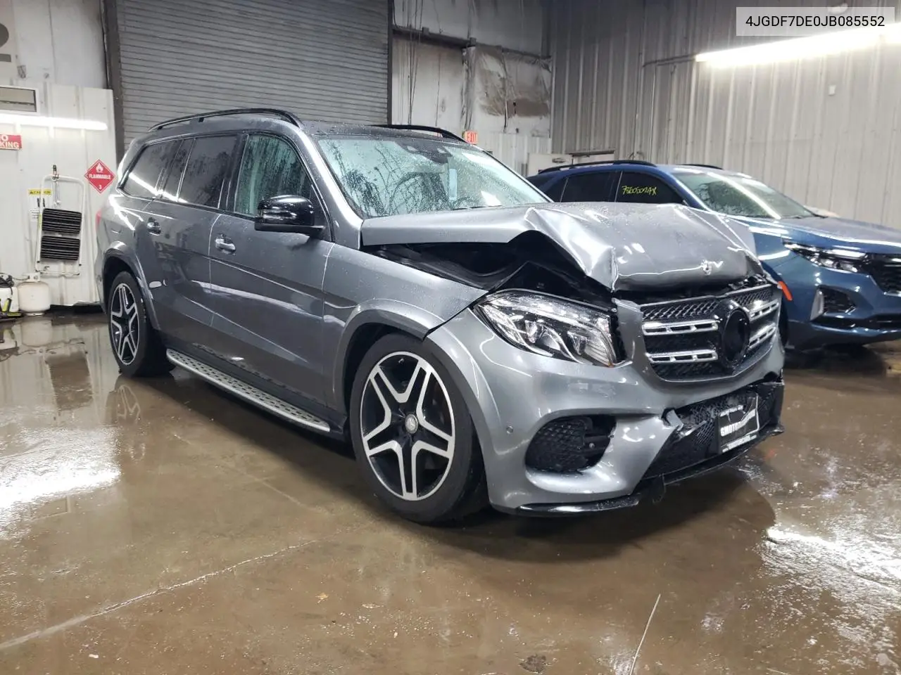 2018 Mercedes-Benz Gls 550 4Matic VIN: 4JGDF7DE0JB085552 Lot: 78694124