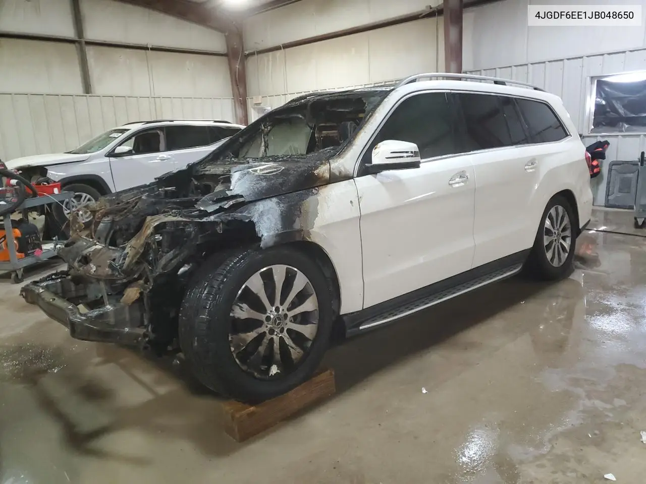2018 Mercedes-Benz Gls 450 4Matic VIN: 4JGDF6EE1JB048650 Lot: 83430244