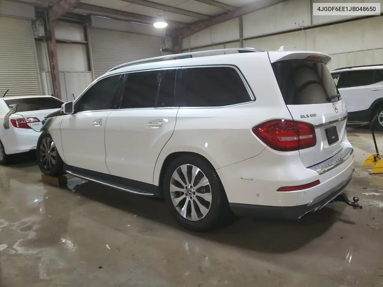 2018 Mercedes-Benz Gls 450 4Matic VIN: 4JGDF6EE1JB048650 Lot: 83430244