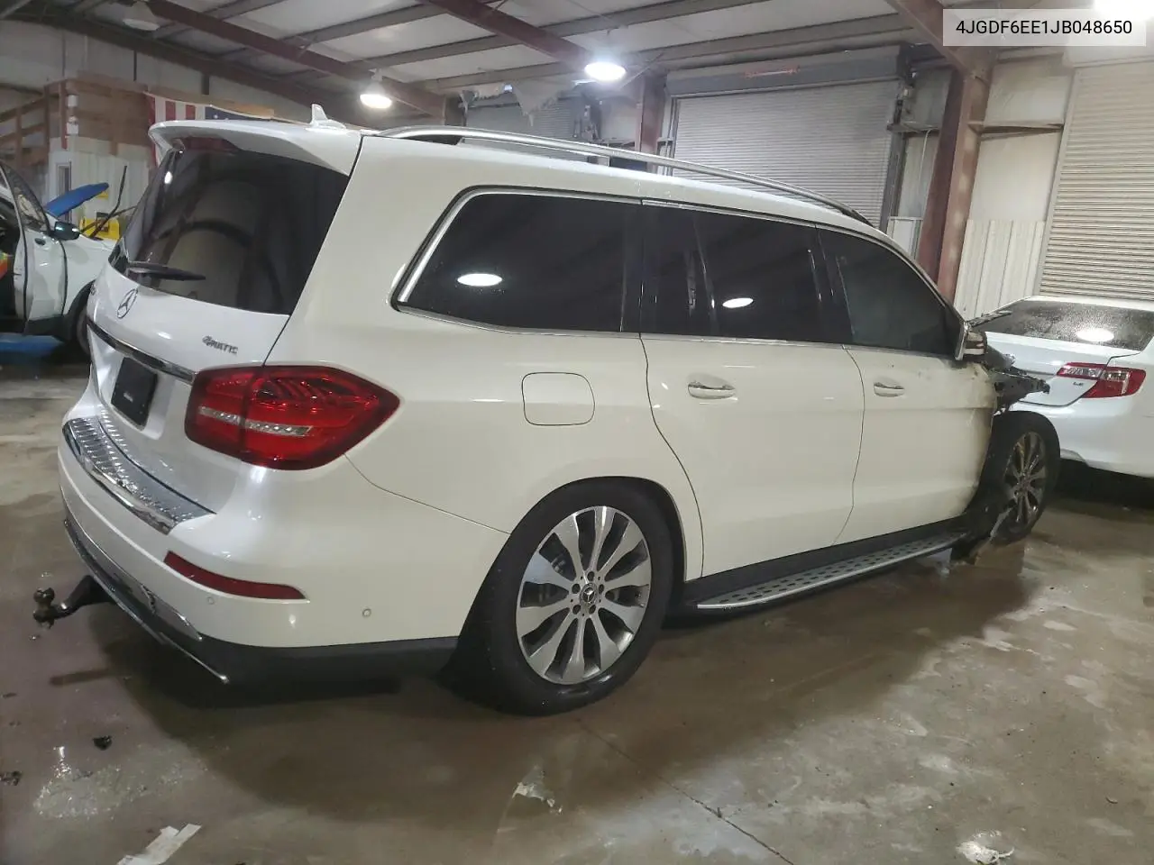 2018 Mercedes-Benz Gls 450 4Matic VIN: 4JGDF6EE1JB048650 Lot: 83430244
