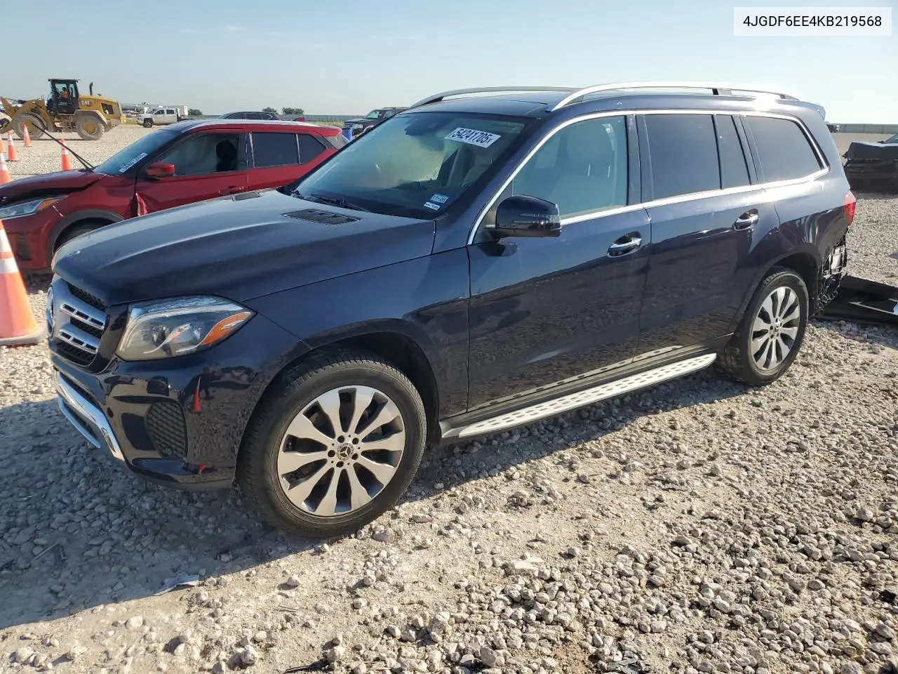 2019 Mercedes-Benz Gls 450 4Matic VIN: 4JGDF6EE4KB219568 Lot: 54241705