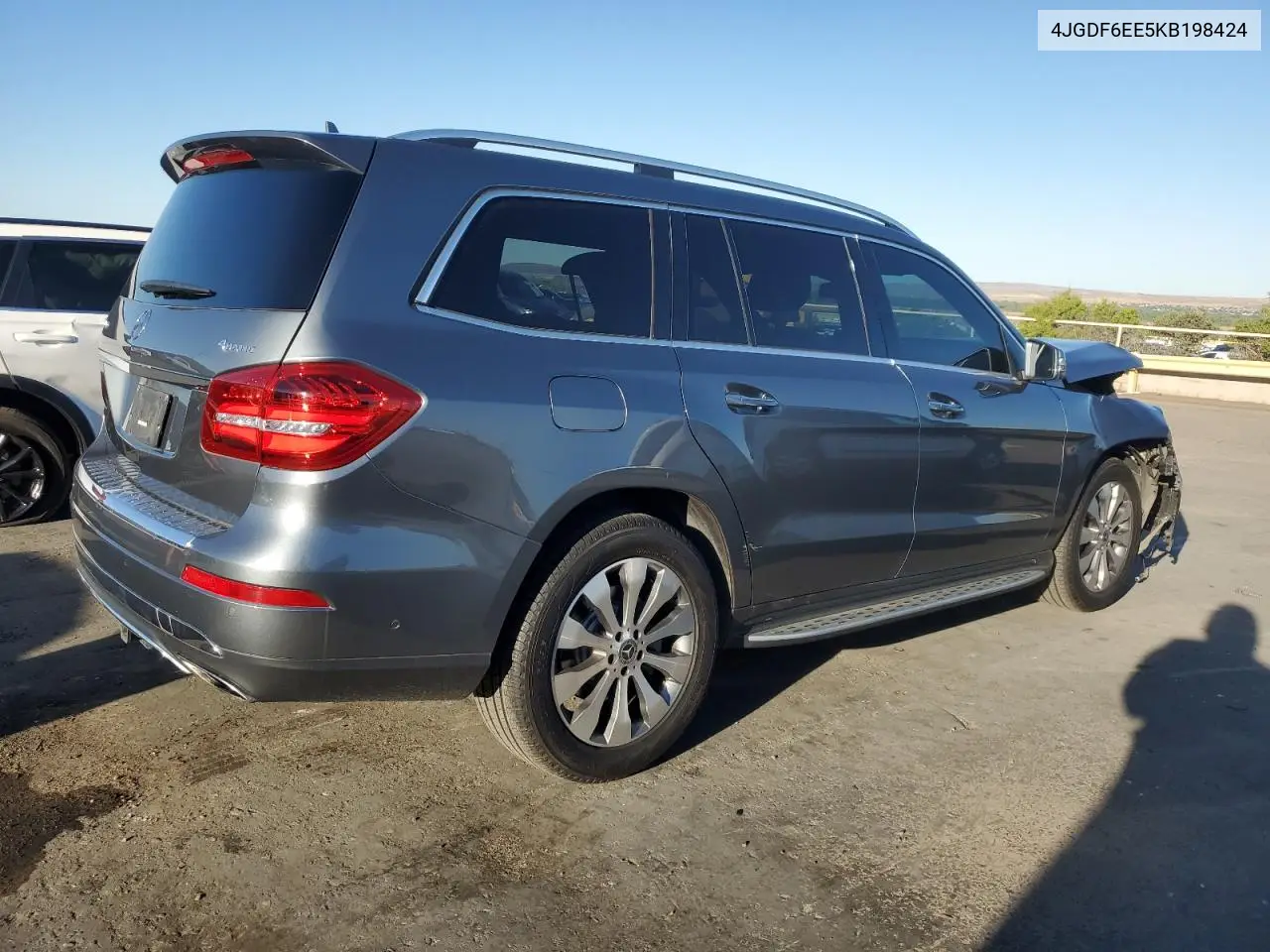 2019 Mercedes-Benz Gls 450 4Matic VIN: 4JGDF6EE5KB198424 Lot: 56060955
