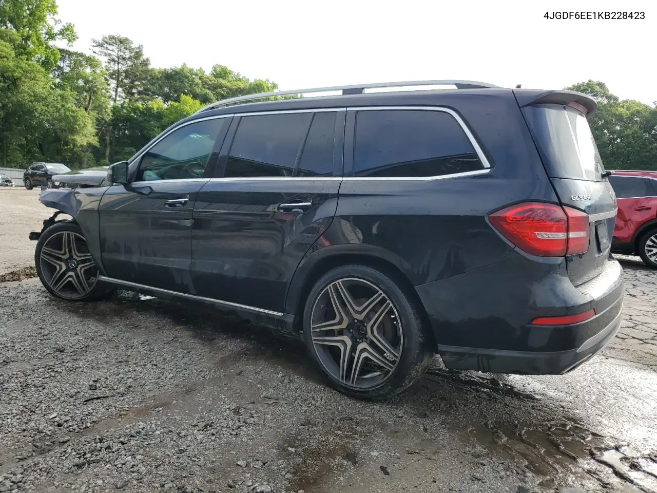 2019 Mercedes-Benz Gls 450 4Matic VIN: 4JGDF6EE1KB228423 Lot: 58850685
