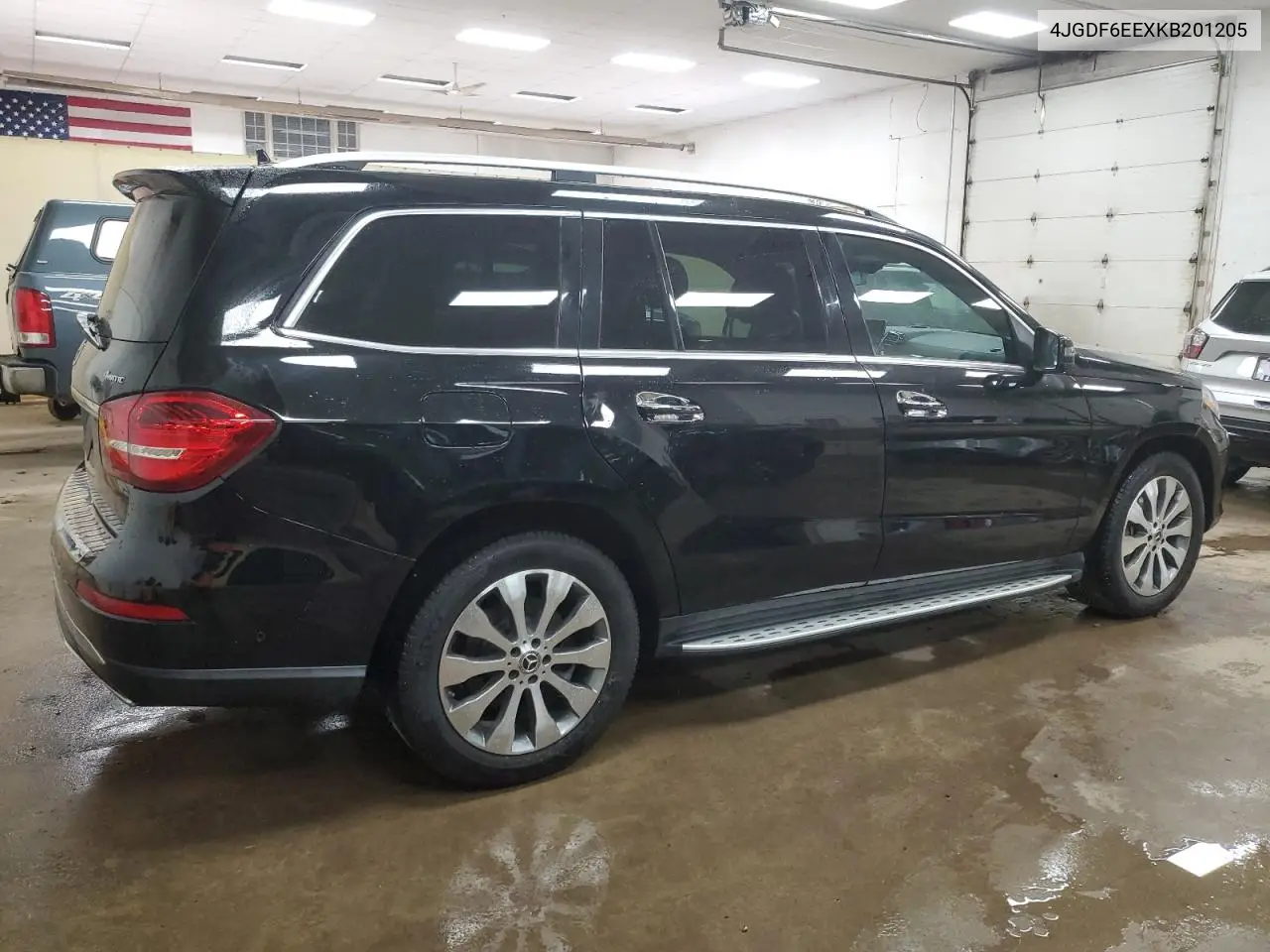 2019 Mercedes-Benz Gls 450 4Matic VIN: 4JGDF6EEXKB201205 Lot: 61175985