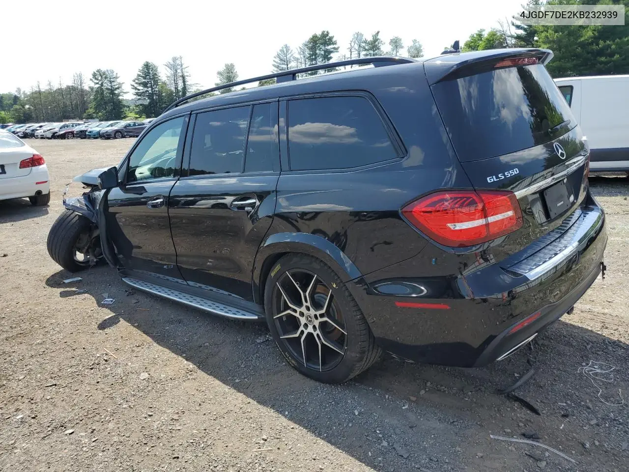 2019 Mercedes-Benz Gls 550 4Matic VIN: 4JGDF7DE2KB232939 Lot: 62093875
