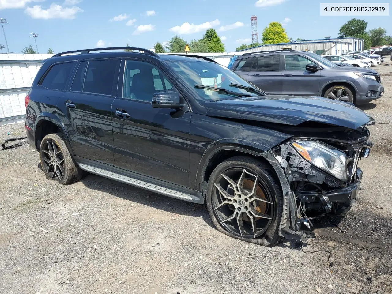 2019 Mercedes-Benz Gls 550 4Matic VIN: 4JGDF7DE2KB232939 Lot: 62093875