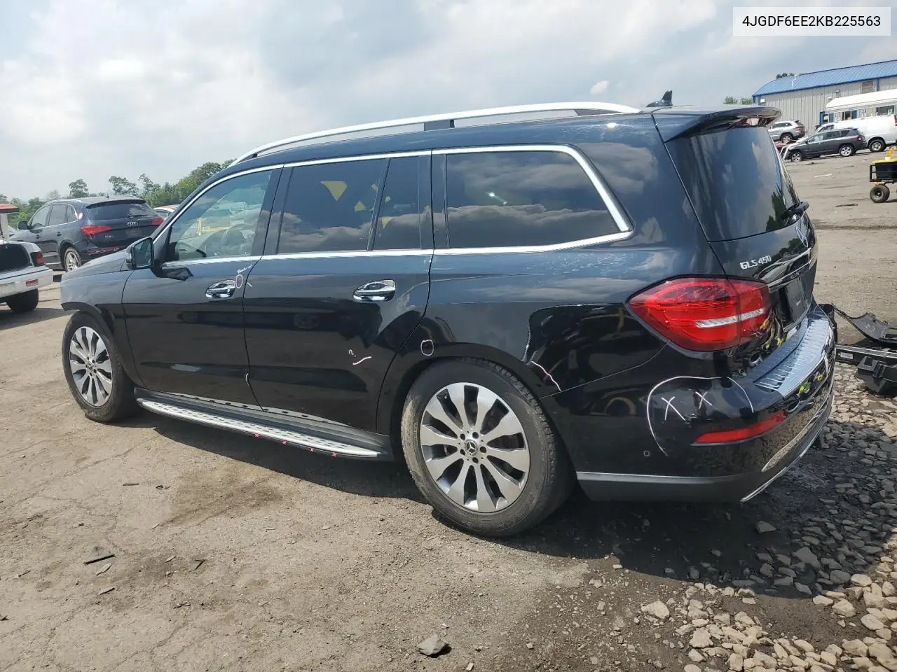 2019 Mercedes-Benz Gls 450 4Matic VIN: 4JGDF6EE2KB225563 Lot: 62349115