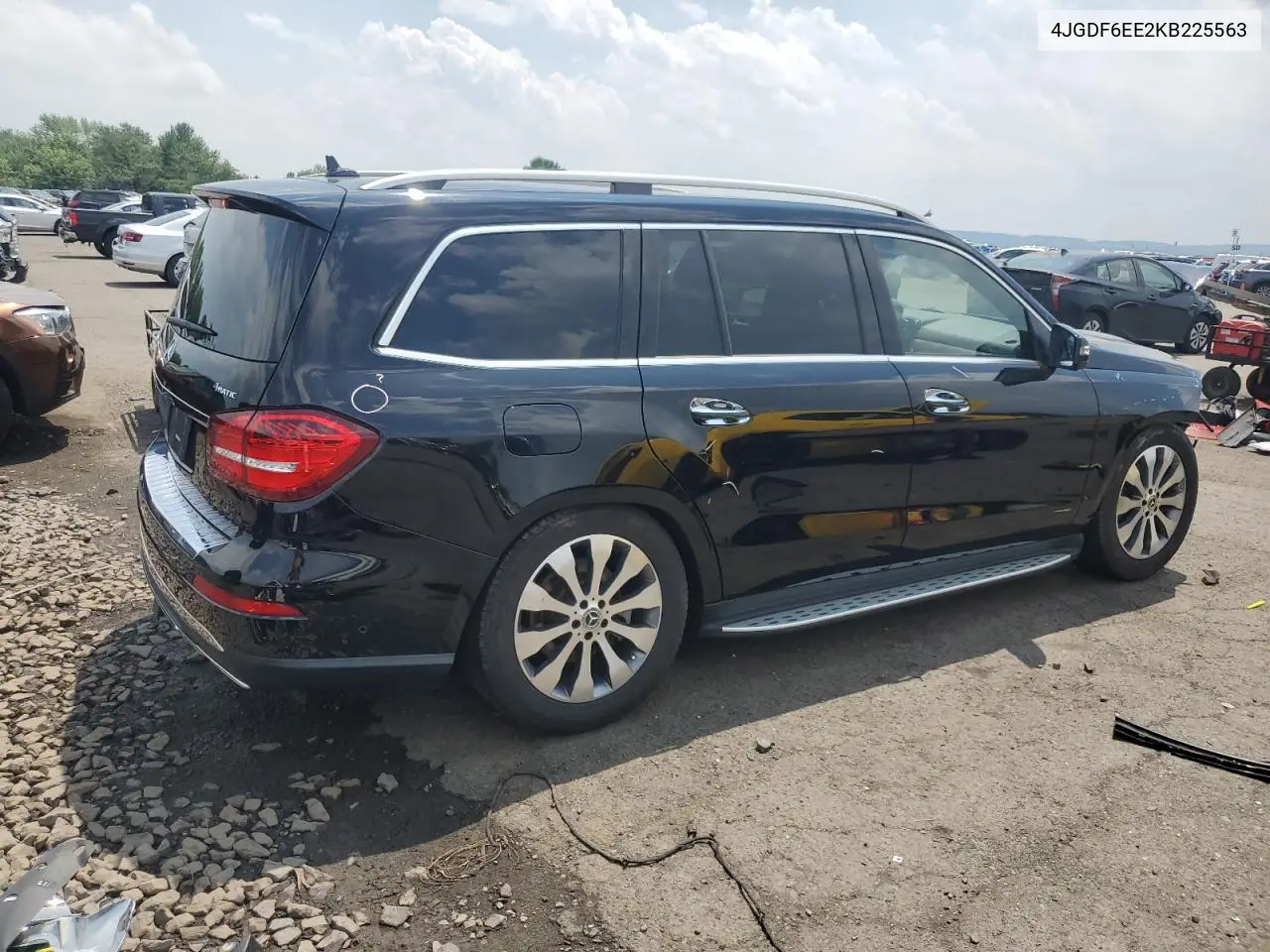 2019 Mercedes-Benz Gls 450 4Matic VIN: 4JGDF6EE2KB225563 Lot: 62349115
