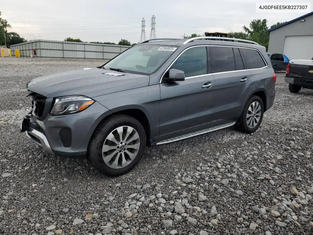 2019 Mercedes-Benz Gls 450 4Matic VIN: 4JGDF6EE5KB227307 Lot: 62868825