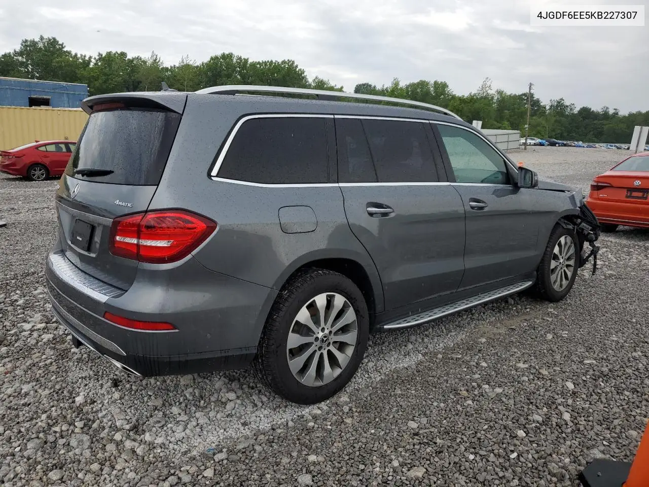 2019 Mercedes-Benz Gls 450 4Matic VIN: 4JGDF6EE5KB227307 Lot: 62868825