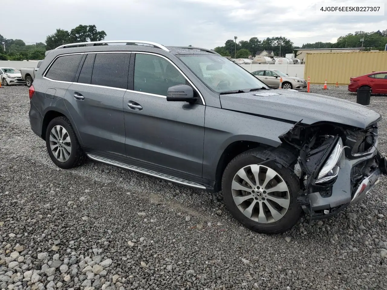 2019 Mercedes-Benz Gls 450 4Matic VIN: 4JGDF6EE5KB227307 Lot: 62868825