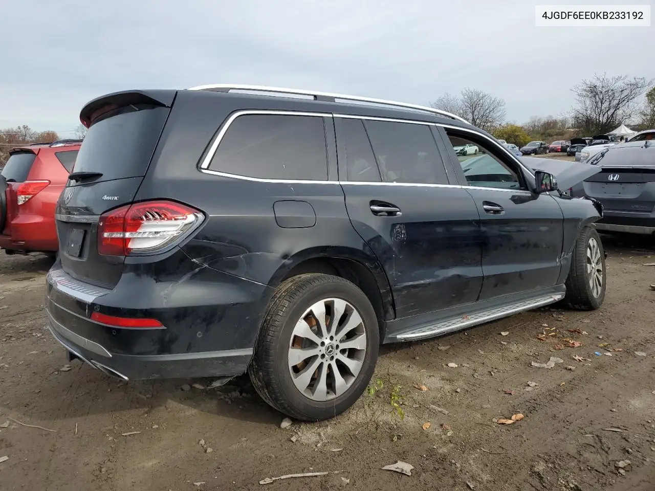 2019 Mercedes-Benz Gls 450 4Matic VIN: 4JGDF6EE0KB233192 Lot: 80623024