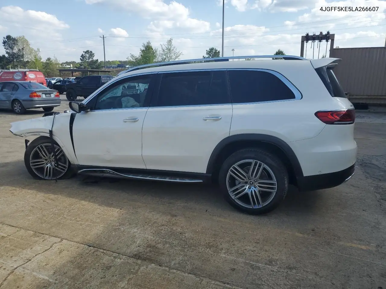 2020 Mercedes-Benz Gls 450 4Matic VIN: 4JGFF5KE5LA266607 Lot: 52158675