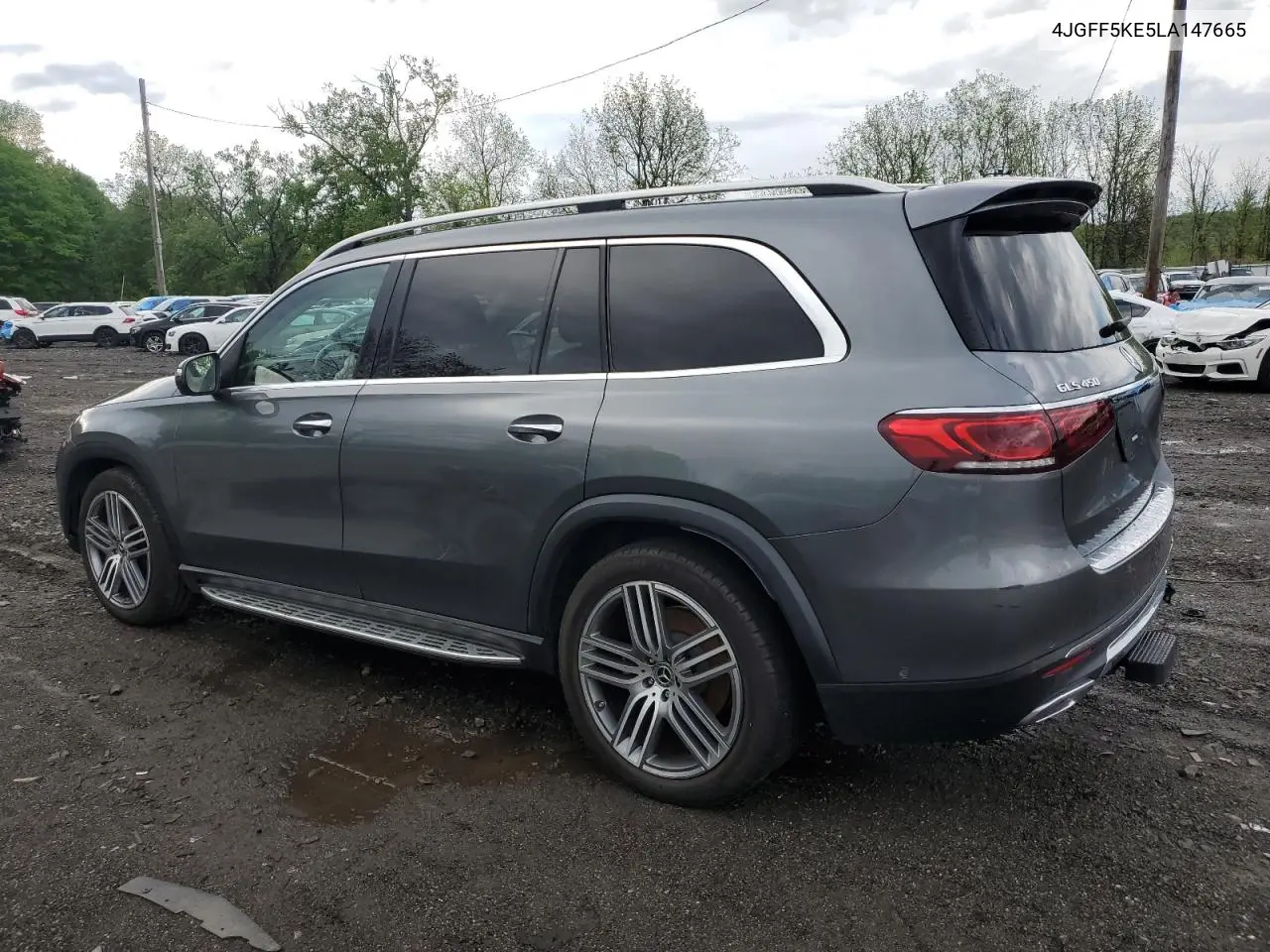 2020 Mercedes-Benz Gls 450 4Matic VIN: 4JGFF5KE5LA147665 Lot: 55346945