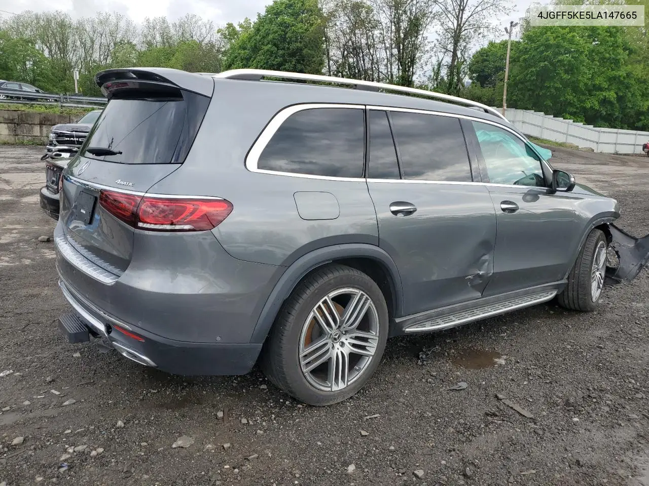 2020 Mercedes-Benz Gls 450 4Matic VIN: 4JGFF5KE5LA147665 Lot: 55346945