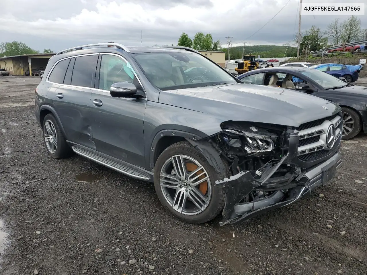 2020 Mercedes-Benz Gls 450 4Matic VIN: 4JGFF5KE5LA147665 Lot: 55346945
