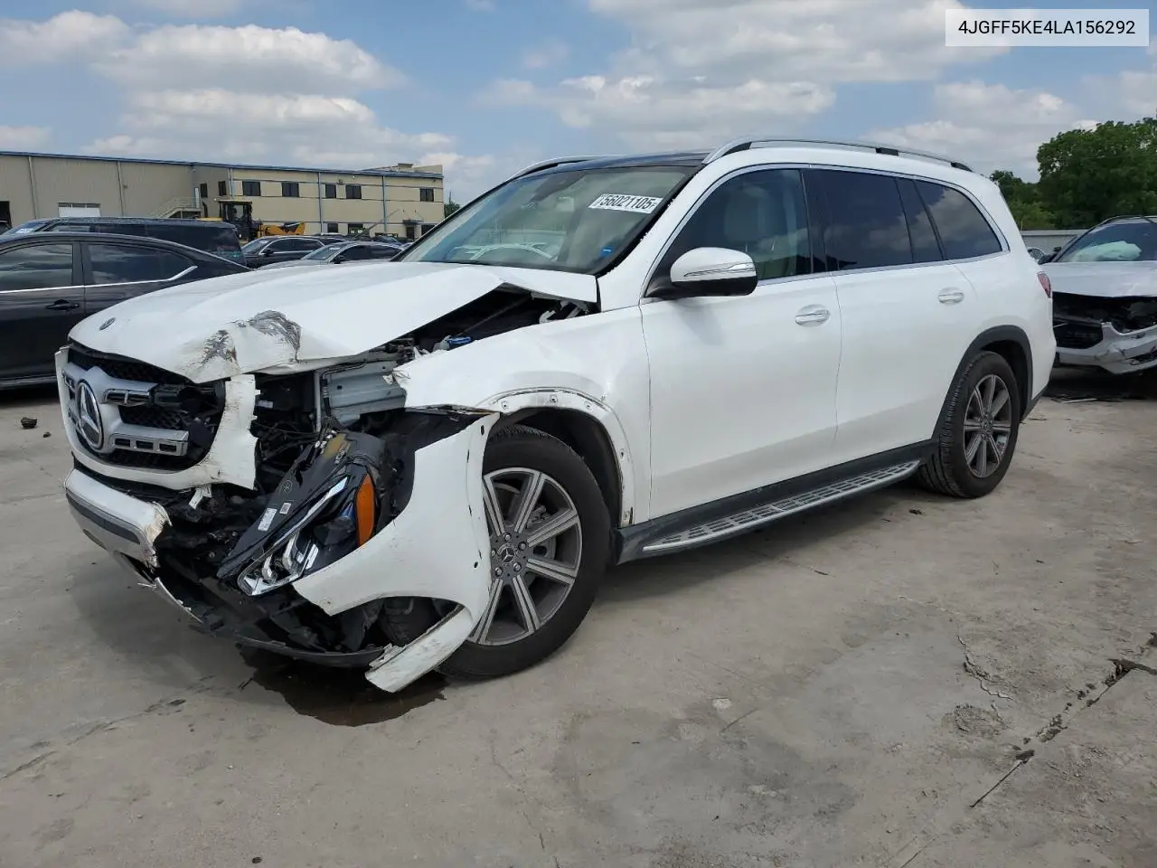 2020 Mercedes-Benz Gls 450 4Matic VIN: 4JGFF5KE4LA156292 Lot: 56021105