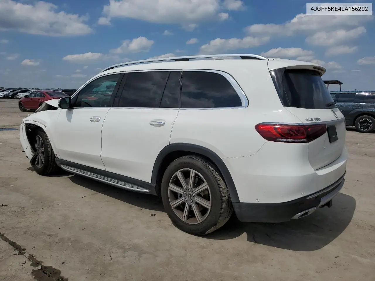 2020 Mercedes-Benz Gls 450 4Matic VIN: 4JGFF5KE4LA156292 Lot: 56021105