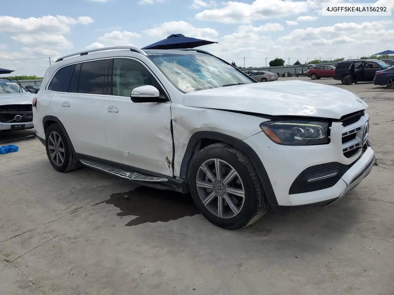 2020 Mercedes-Benz Gls 450 4Matic VIN: 4JGFF5KE4LA156292 Lot: 56021105