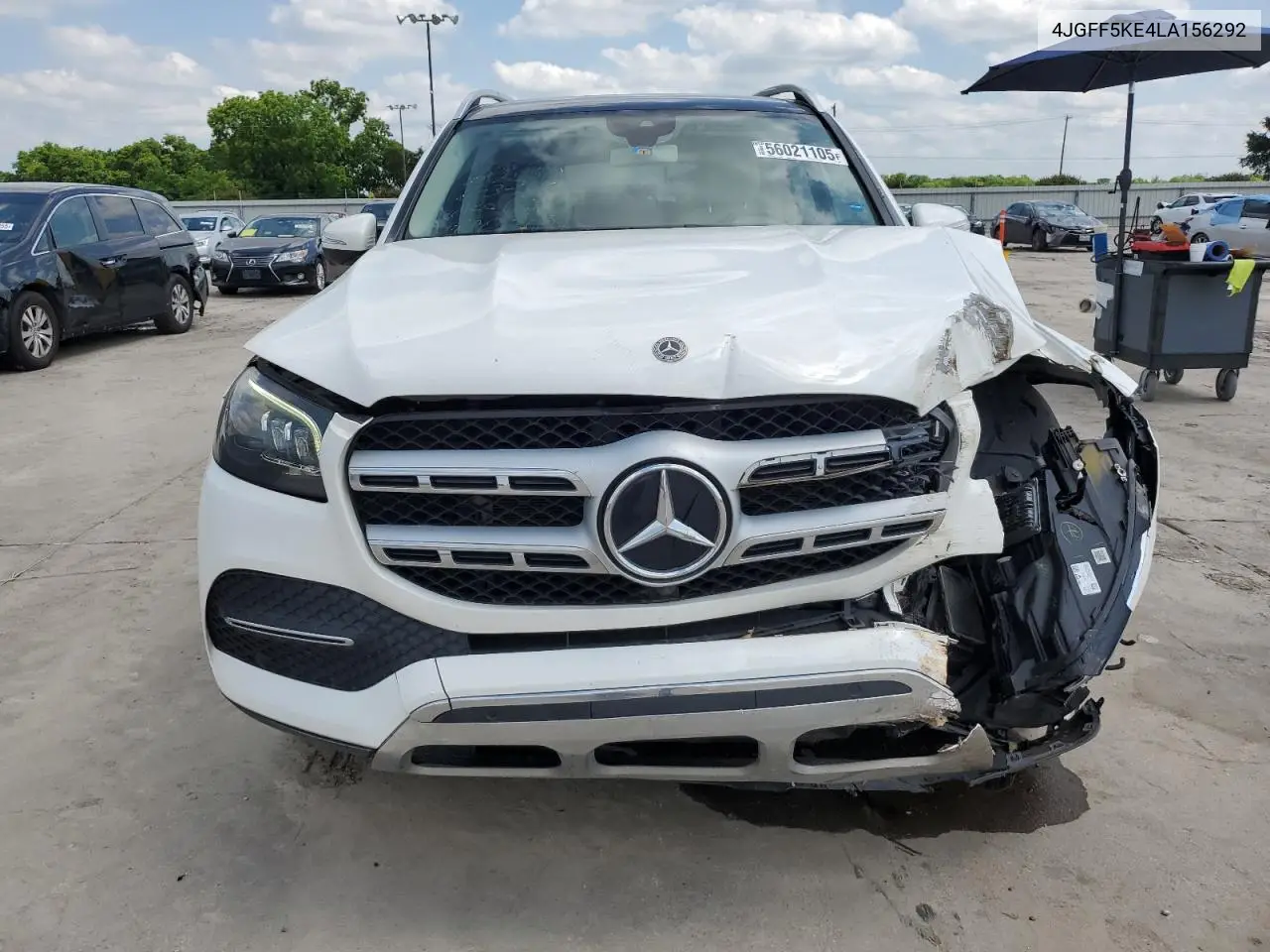 2020 Mercedes-Benz Gls 450 4Matic VIN: 4JGFF5KE4LA156292 Lot: 56021105
