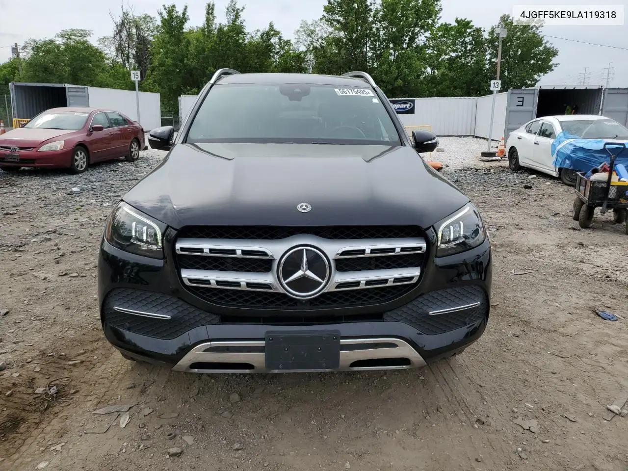2020 Mercedes-Benz Gls 450 4Matic VIN: 4JGFF5KE9LA119318 Lot: 56175495