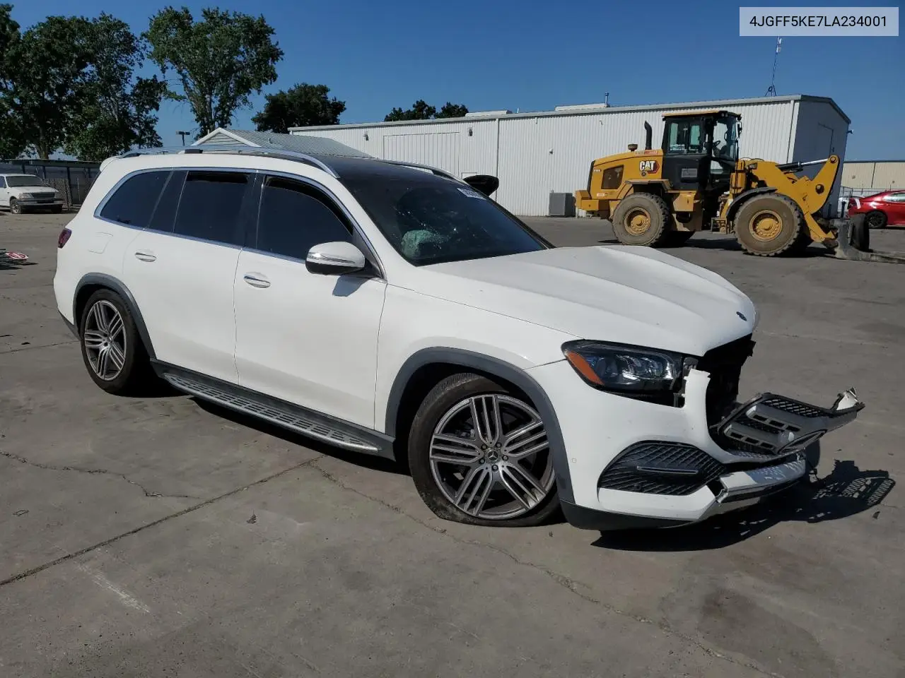 2020 Mercedes-Benz Gls 450 4Matic VIN: 4JGFF5KE7LA234001 Lot: 56356685