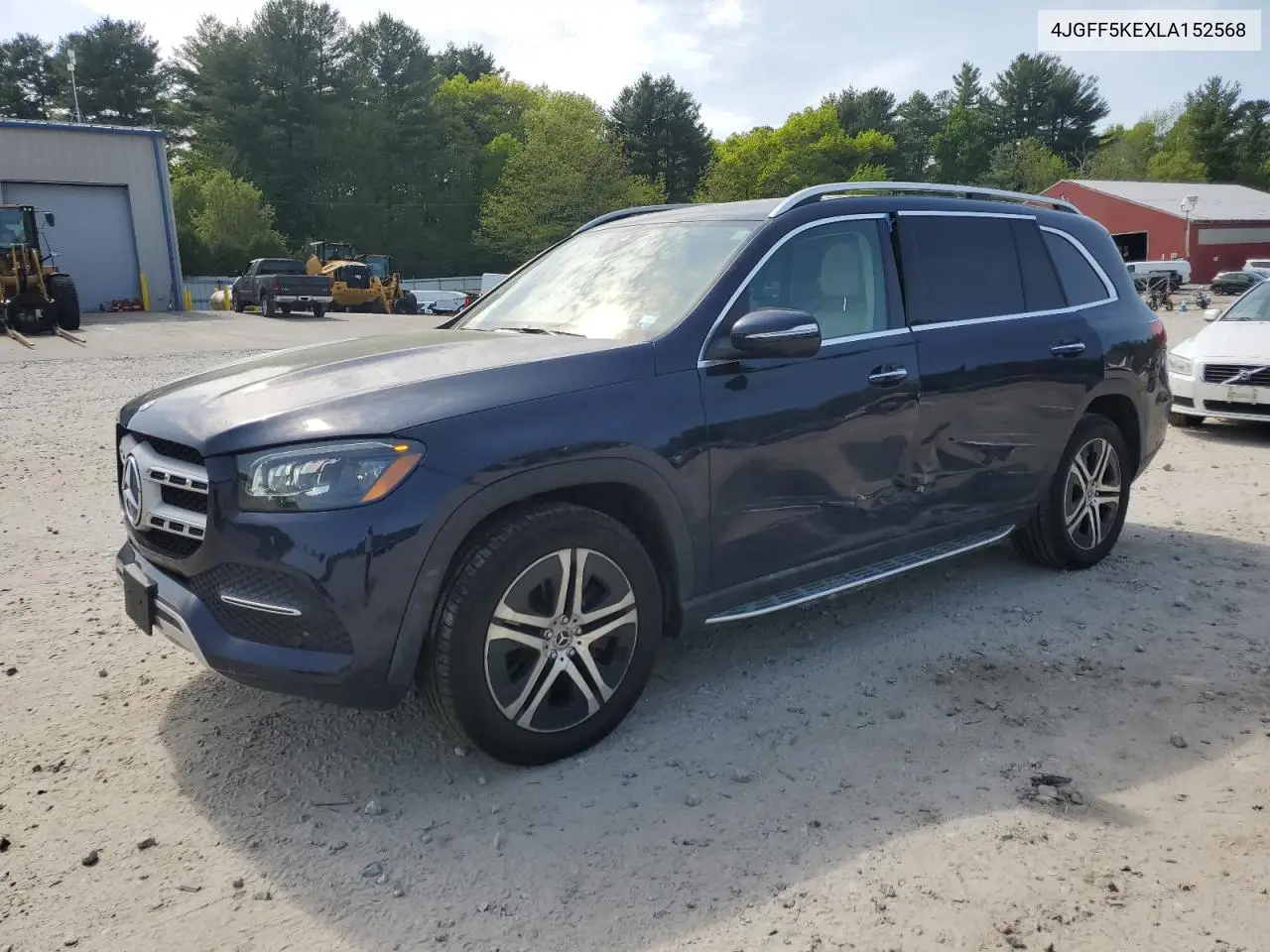 2020 Mercedes-Benz Gls 450 4Matic VIN: 4JGFF5KEXLA152568 Lot: 56614645