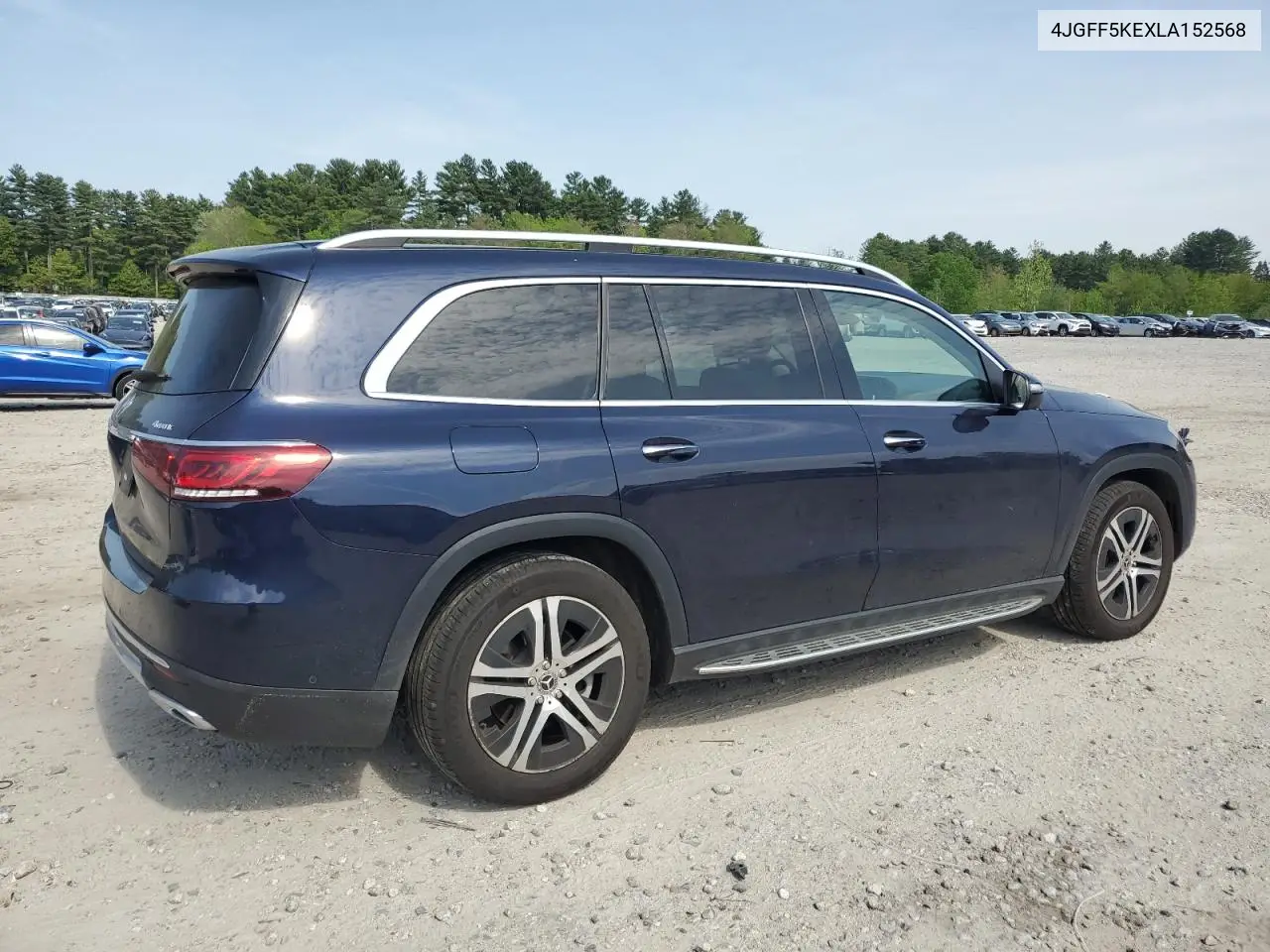 2020 Mercedes-Benz Gls 450 4Matic VIN: 4JGFF5KEXLA152568 Lot: 56614645