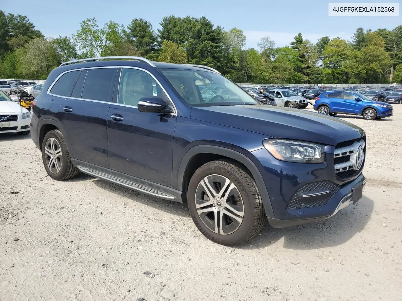 2020 Mercedes-Benz Gls 450 4Matic VIN: 4JGFF5KEXLA152568 Lot: 56614645
