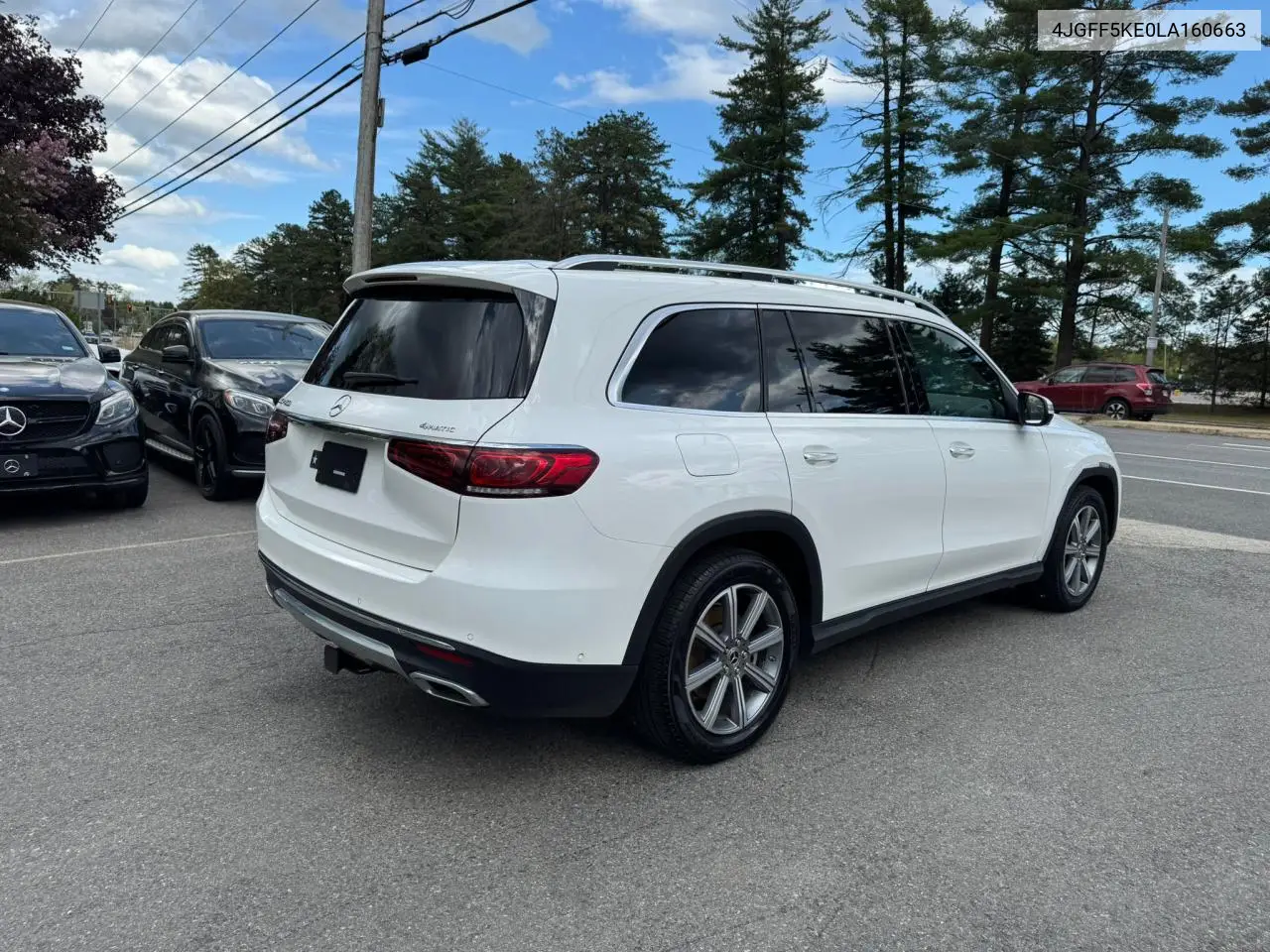 2020 Mercedes-Benz Gls 450 4Matic VIN: 4JGFF5KE0LA160663 Lot: 56887105