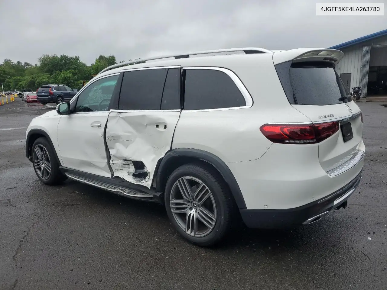 2020 Mercedes-Benz Gls 450 4Matic VIN: 4JGFF5KE4LA263780 Lot: 60225695