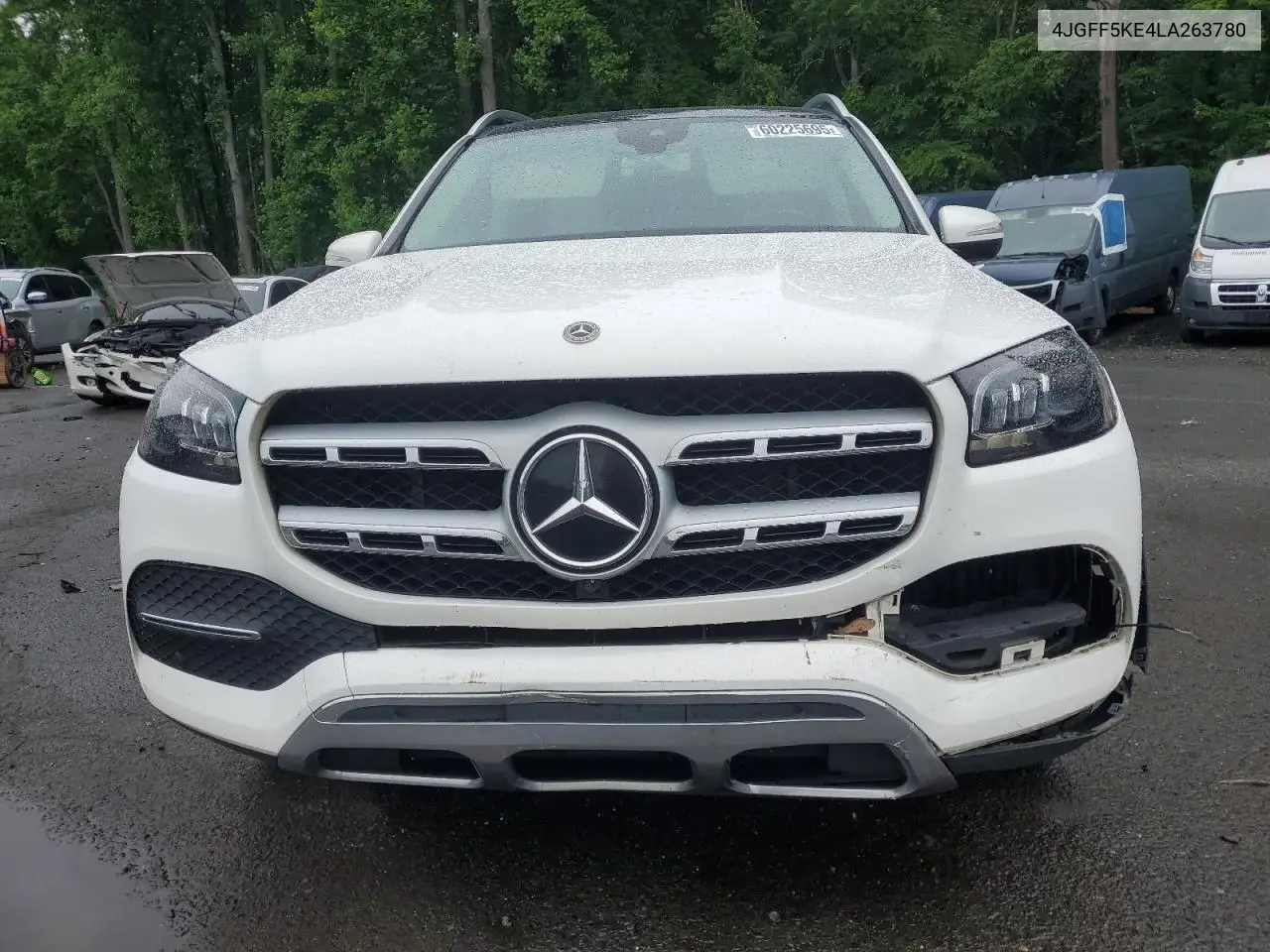 2020 Mercedes-Benz Gls 450 4Matic VIN: 4JGFF5KE4LA263780 Lot: 60225695