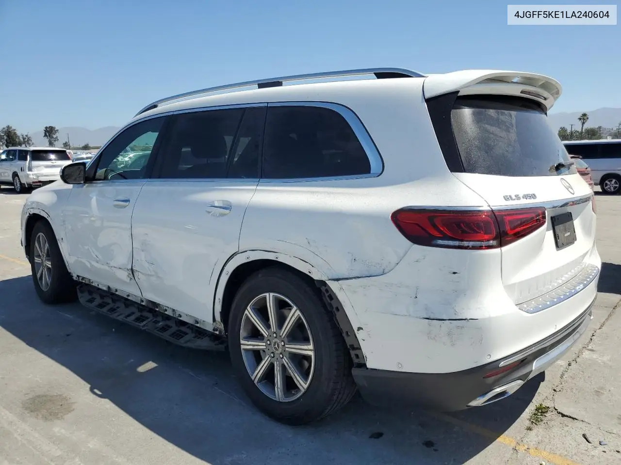 2020 Mercedes-Benz Gls 450 4Matic VIN: 4JGFF5KE1LA240604 Lot: 60874535