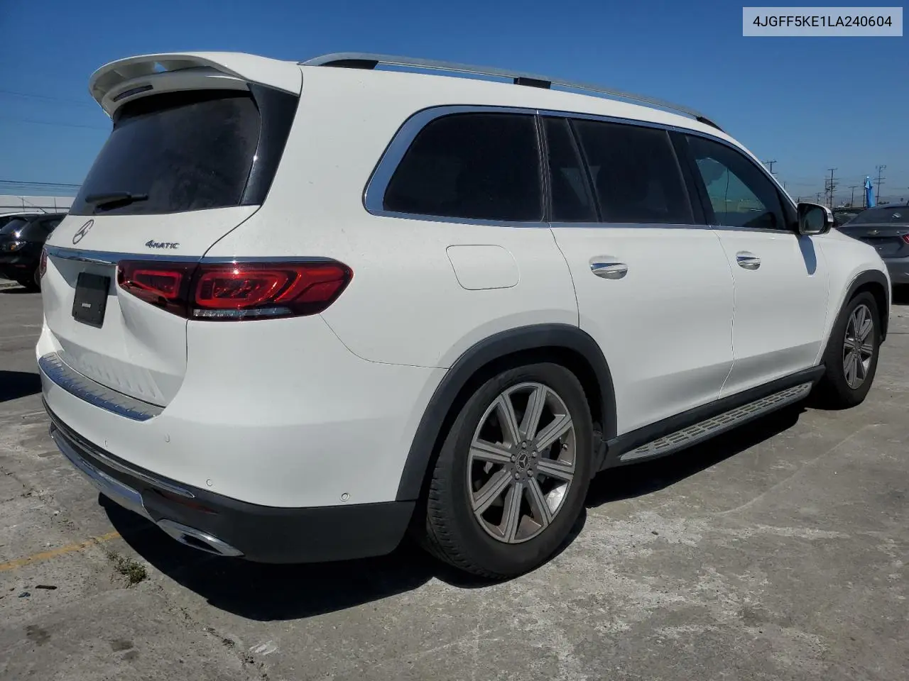 2020 Mercedes-Benz Gls 450 4Matic VIN: 4JGFF5KE1LA240604 Lot: 60874535