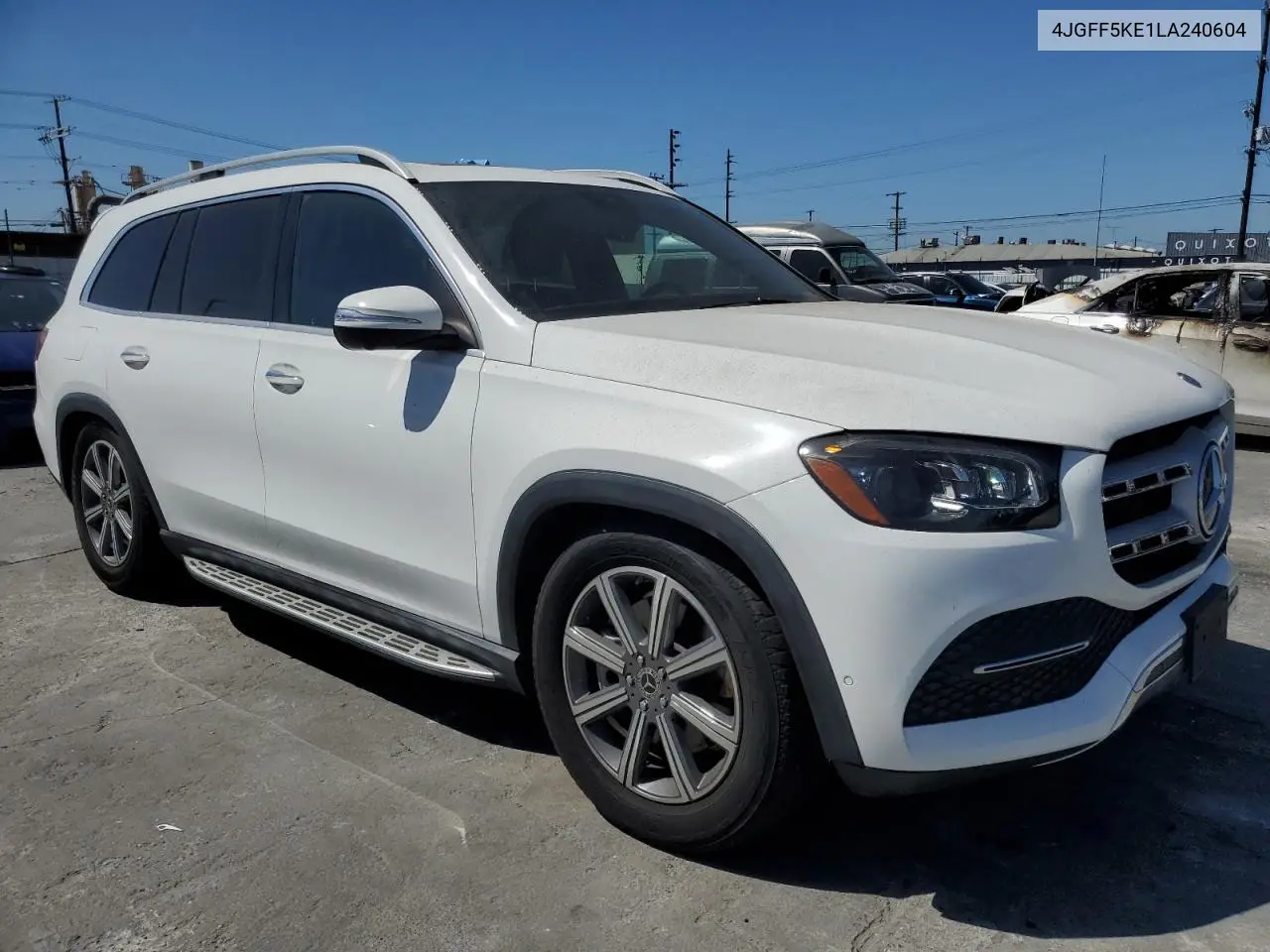 2020 Mercedes-Benz Gls 450 4Matic VIN: 4JGFF5KE1LA240604 Lot: 60874535