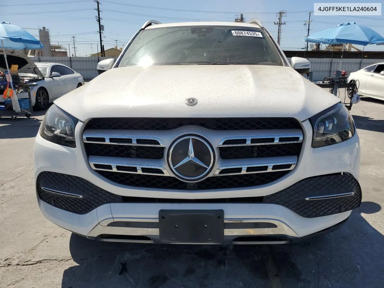 2020 Mercedes-Benz Gls 450 4Matic VIN: 4JGFF5KE1LA240604 Lot: 60874535