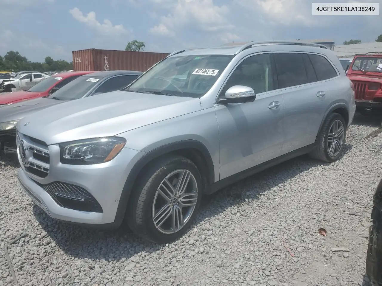 2020 Mercedes-Benz Gls 450 4Matic VIN: 4JGFF5KE1LA138249 Lot: 62106275