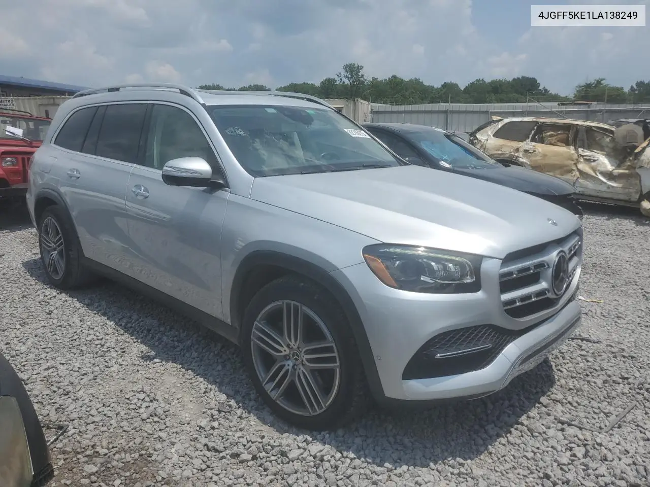 2020 Mercedes-Benz Gls 450 4Matic VIN: 4JGFF5KE1LA138249 Lot: 62106275