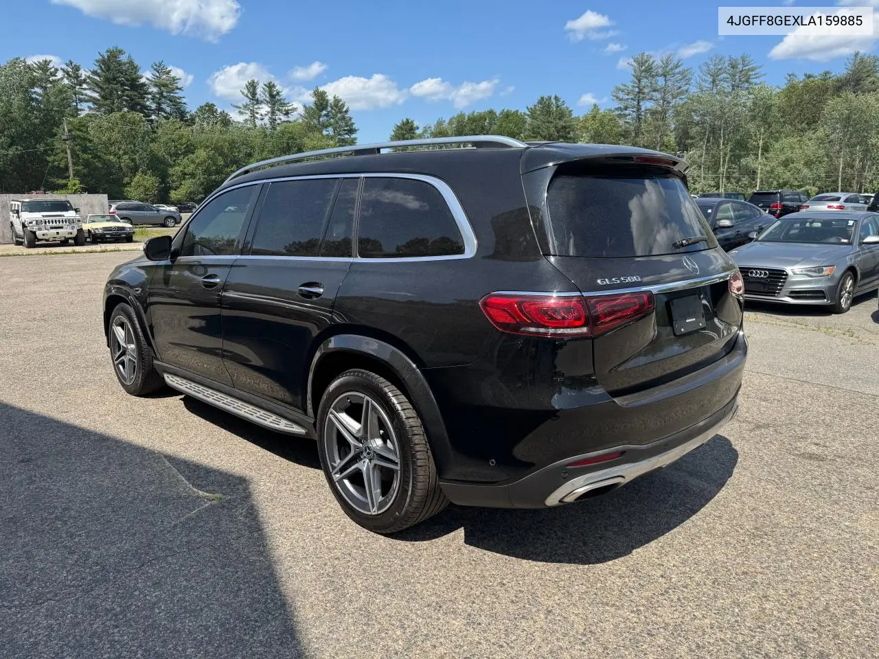 2020 Mercedes-Benz Gls 580 4Matic VIN: 4JGFF8GEXLA159885 Lot: 62279385